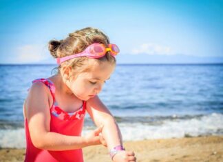 scegliere crema solare per bambini