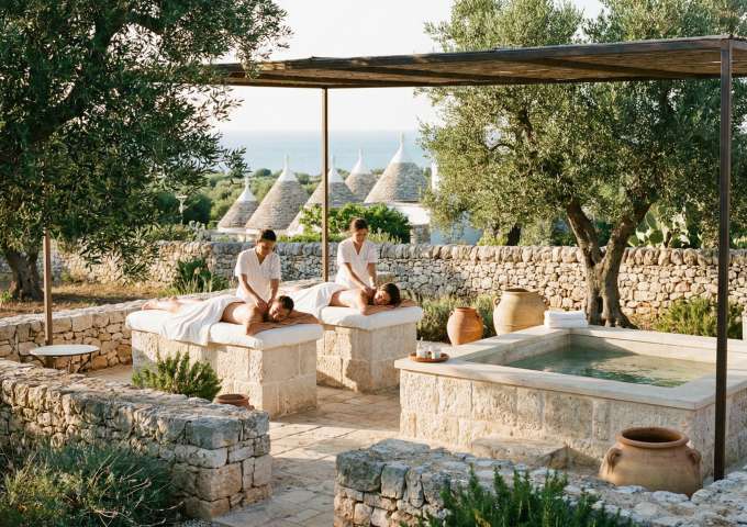 massaggio di coppia in spa in puglia